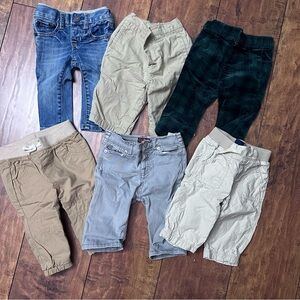 3-6 month baby pant bundle : Baby Gap, 7 For All Mankind, Car & Jack
